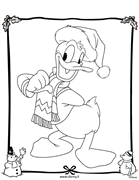 Disegni da colorare Walt Disney Paperino