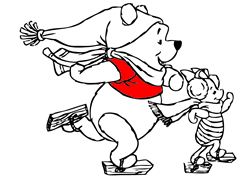 Disegni Pooh Pimpi Natale